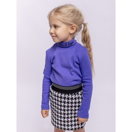 Turtleneck for girls, height 140 cm, lilac color-2