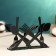 Napkin "Devices" 13.5x3.5cm, black