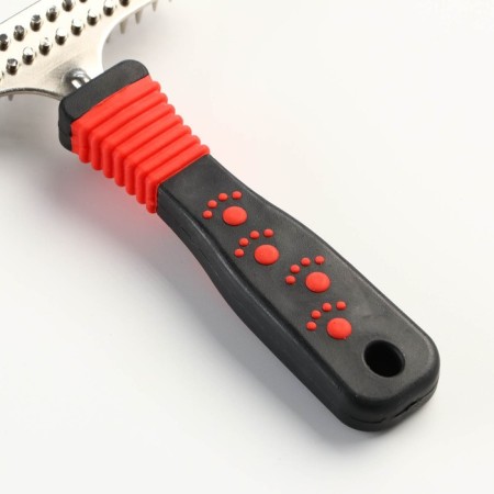 Comb-grade 2-ribs, 11 x 15.5 cm, black-red-3