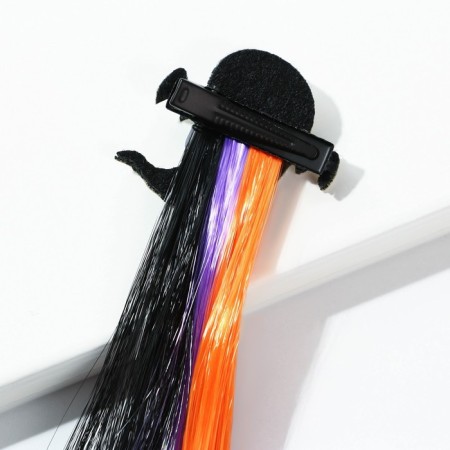 Hall hairpin on Halloween, strand, “cat-approval”, length 40 cm.-3