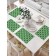 A set of napkins for setting the Green Dragon table, rectangular, size 32x46 cm, 4 pcs