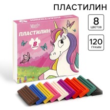 Plasticine 8 colors 120 g 