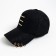 Women's baseball cap Minaku Black/gold color, size 56-58