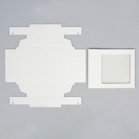 Packaging for sweets 9 pcs, 13.5 x 13.5 x 4 cm, white-7
