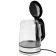 Electric kettle "Matryona" MA-155, glass, 2.2 l, black-silver
