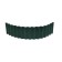 Fencing for the flowerbed, 110 × 24 cm, green, "wave", Greengo