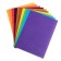Color paper A5, 10 sheets, 10 colors "animals", offset, in the folder