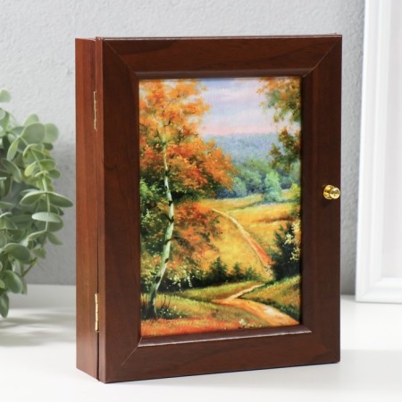 Klyno "Russian Forest" 17x22 cm, walnut-1