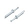 Tundra dowel-gvo, strut, nylon, mushroom cuff, 6x40 mm, 100 pcs