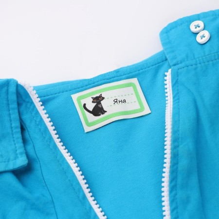 Cat patch, 5.5 × 3.2 cm, 10 pcs, green color-3