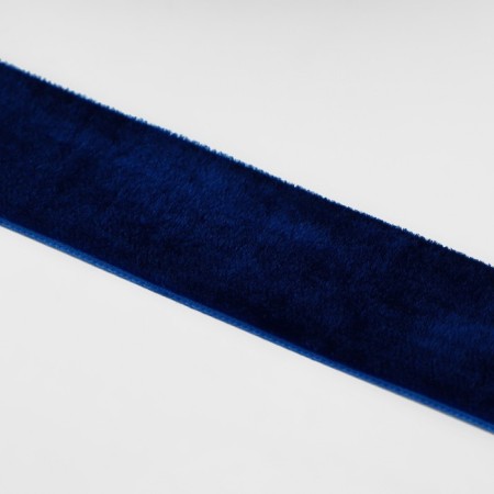 Velvet tape, 25 mm, 18 ± 1 m, blue color No. 47-2