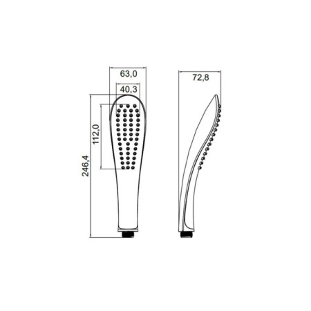 Shower watering can Iddis, 021, 0211f00i18-8