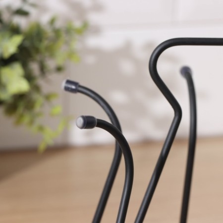 Stand for glasses of a share, 20 × 20 × 18 cm, black color-3