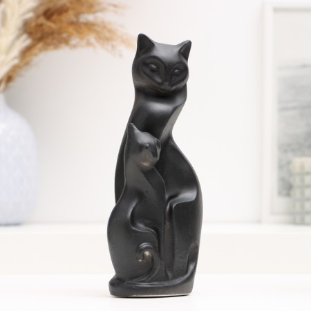 Figure "Catfits with a bend" Black, 17cm-1