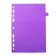 Separator of sheets A5 (210 x 165 mm) color, 12 sheets, "Devente. Marandi" polypropylene 140 μm, individual packaging
