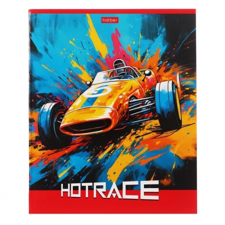 Notebook of 40 sheets in the Code "Hot Rounds", cover coated cardboard, OFSET block 65g/m2, mix-4