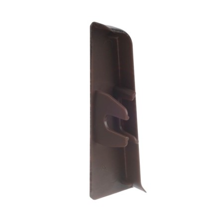 End (pair) for skirting boards 70mm "decoration", 303 wenge dark-1