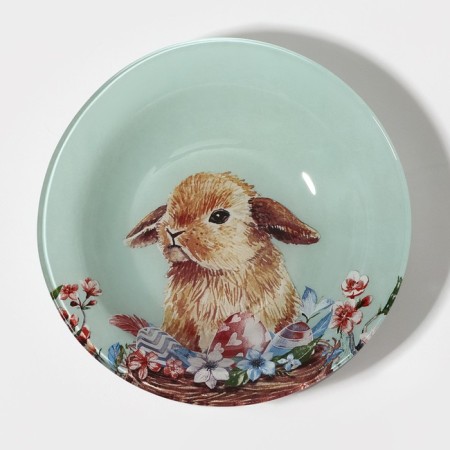 Plate Glass Supova Daulay "Rabbit", 300 ml, D = 18.5 cm-2