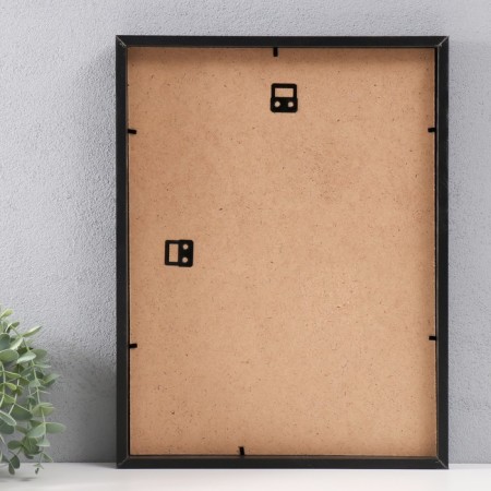 Photo frame MDF 30x40 cm, No. 4, Black 16 mm, with a passion-2