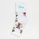 Socks for the boy "Mickey Mouse", Disney, 16-18 cm, white color