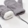 Mittens of two -layer Minaku "plain", col. dark gray, rr 14 (4-5 years)