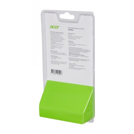 Acer OMR032 Black/Red optical (1600DPI) wireless USB (3but)-8