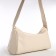 Bag Women's Cross-Bodi, on a zipper, beige color