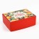 Folding box "Happy New Year", oranges, 14 x 10 x 5 cm, new year