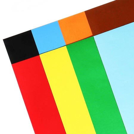 Colored paper, 16x23 cm, 8 sheets, 8 colors, coated, one-sided, in a package, 80 g/m², Spider-Man, Spider-3