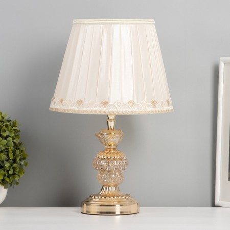 Highlight lamp with Laura Laura backlight 1x60W E27 Gold 26x26x41 cm Risalux-7