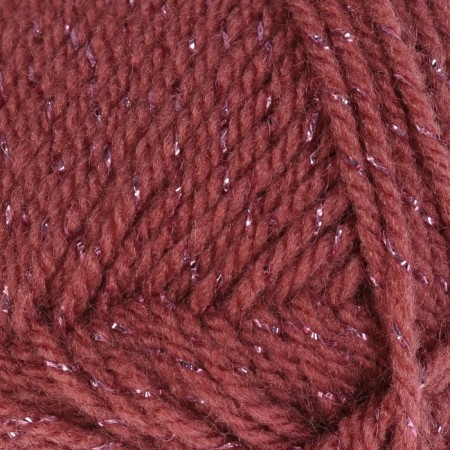 Yarn "Festive" 48% Kashmilon (pan), 48% acrylic, 4% metered 160m/50g (088 lingonberry)-3