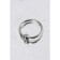 Ring on the head of the penis, Toyfa Metal, silver