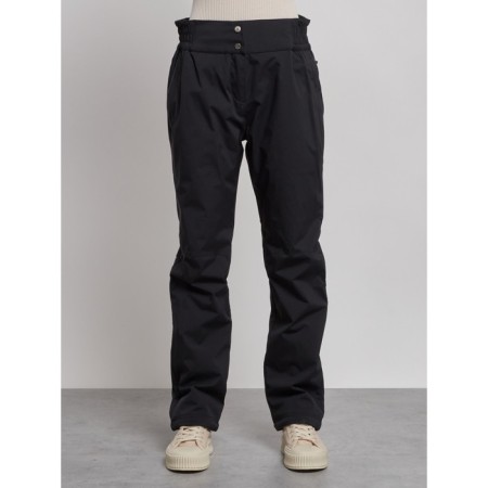 Trousers insulated sports female winter, size 46, black color-4