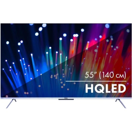 TV Haier Smart TV S3, 55 ", 3840x2160, DVB-T2/C/S2, HDMI 4, USB 2, Smart TV, black