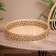 Wicker basket, from bamboo 45x38x10 cm