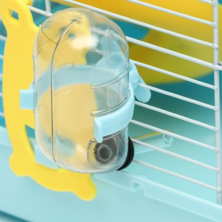 A cage for rodents "Pigger", equipped with a lock, 27 x 21 x 31 cm, blue-4