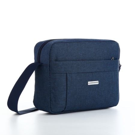 Male bag, blue color