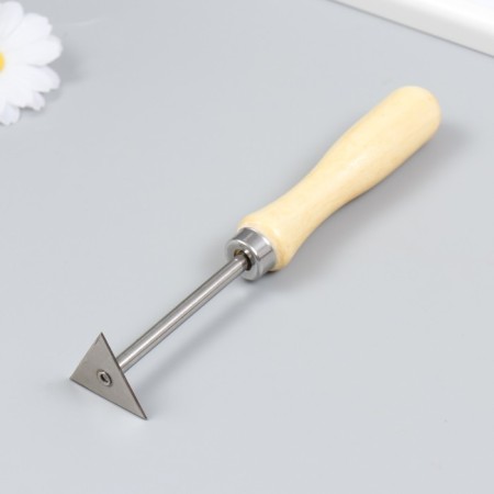 Tool for modeling ceramic products wood, metal set 5 pcs 18 cm-2