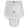 Azario Fretta Square, 525x340x400 mm, white, white