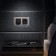 Frame W0022417, 2 Elite sockets, smoky, glass