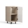 Cabinet floor Angelica 400x510x820 dairy oak/ash