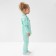 Children's pajamas (shirt and trousers) minku, mint color, height 122 cm