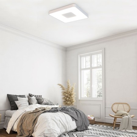 Ceiling light Mantra Coin, LED, 4900LM, 2700-5000K, 540x540x70 mm, white color-1