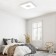 Ceiling light Mantra Coin, LED, 4900LM, 2700-5000K, 540x540x70 mm, white color