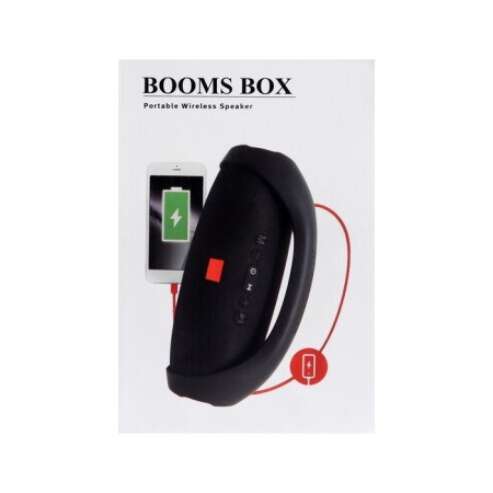 Portable column Boomsbox, 20 watts, 1200 mAh. BT5.0, Micro SD, blue-11