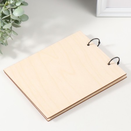 Photo album "Love lives here" 19x15 cm, thickness. with paper 10 mm, 20 sheets-1
