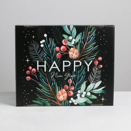 The folding box of the "Magic New Year", 31.2 x 25.6 x 16.1 cm, New Year-2