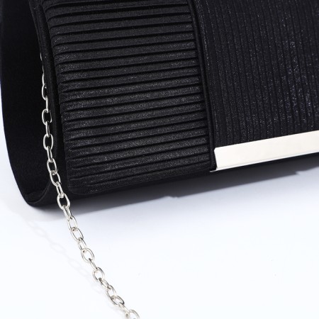 Magneta bag bag, long chain, black color-3