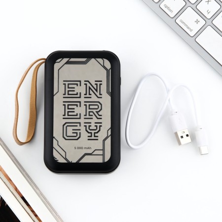Energy charger, 5000mas, mod. PB-04, 10.4 x 6.4 cm-3
