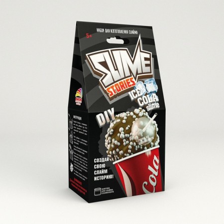 Set for experiments and experiments "Slime Stories. Ice Cola "series" Young Chemist "-2